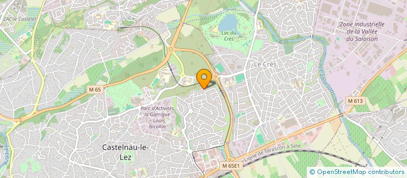 localisation de l'entreprise SCI DEFEBVER  CASTELNAU-LE-LEZ