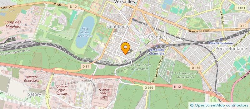 localisation de l'entreprise SCI DEFF SAINT PHI à VERSAILLES
