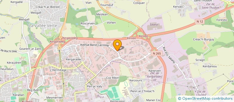 localisation de l'entreprise SCI DEFI  GOUESNOU