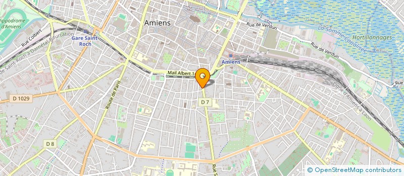 localisation de l'entreprise SCI DEFLANDRE à AMIENS