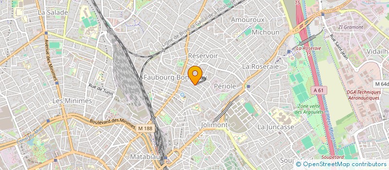 localisation de l'entreprise SCI DEFORGES à TOULOUSE