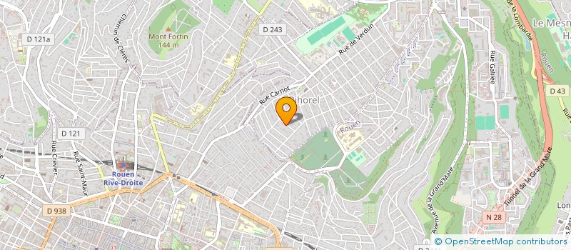 localisation de l'entreprise SCI DEFRADA  BIHOREL