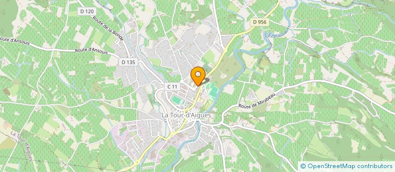 localisation de l'entreprise SCI DEFRANCE  PERTUIS