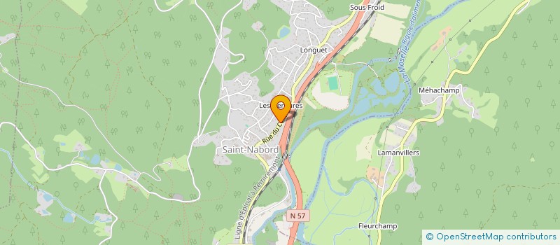 localisation de l'entreprise SCI DEFRANOUX  VECOUX