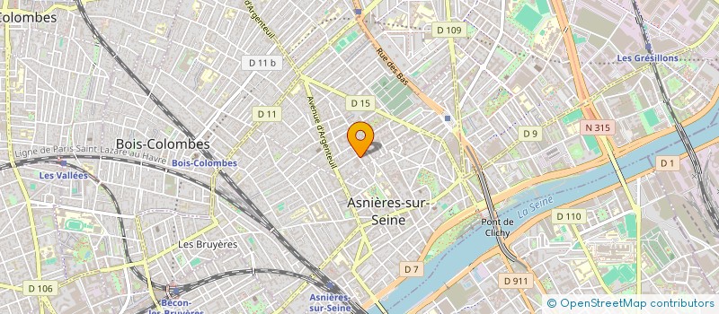 localisation de l'entreprise SCI DEFRASSE à ASNIERES-SUR-SEINE