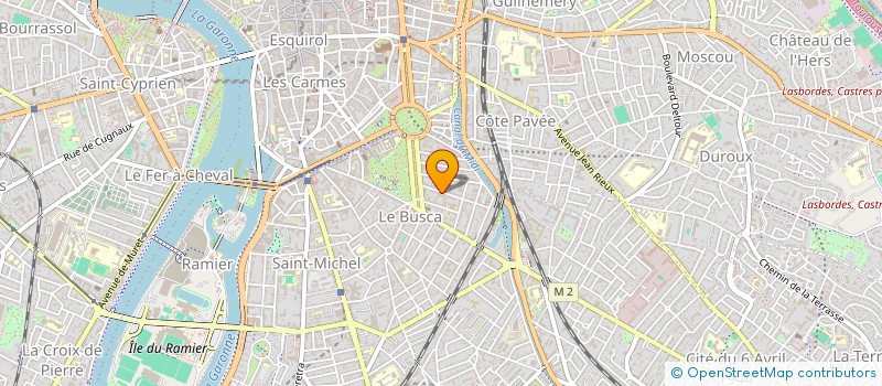 localisation de l'entreprise SCI DEGEC à TOULOUSE
