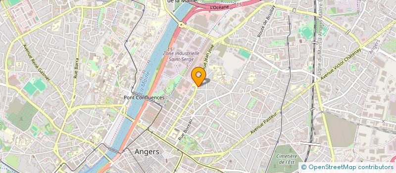 localisation de l'entreprise SCI DEGECIAN à ANGERS