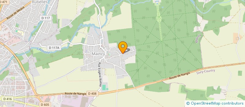 localisation de l'entreprise SCI DEGEMA  MAINCY