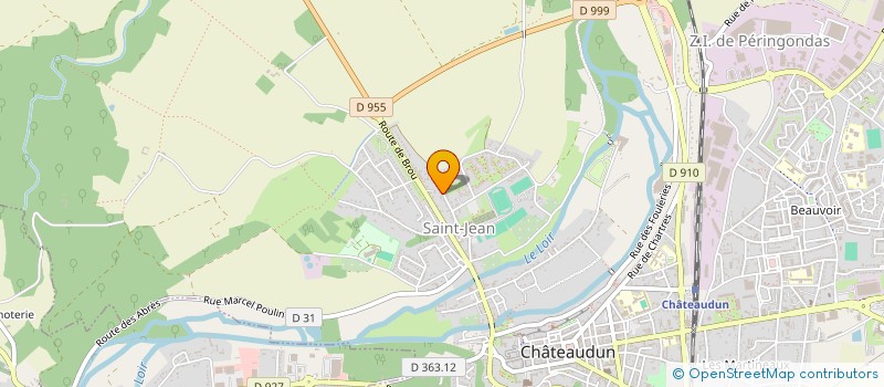 localisation de l'entreprise SCI DEGLAS MABERLY à CHATEAUDUN