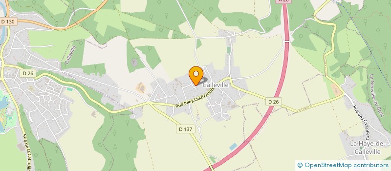 localisation de l'entreprise SCI DEGLOS SAINT CYR  SAINT-CYR-DE-SALERNE