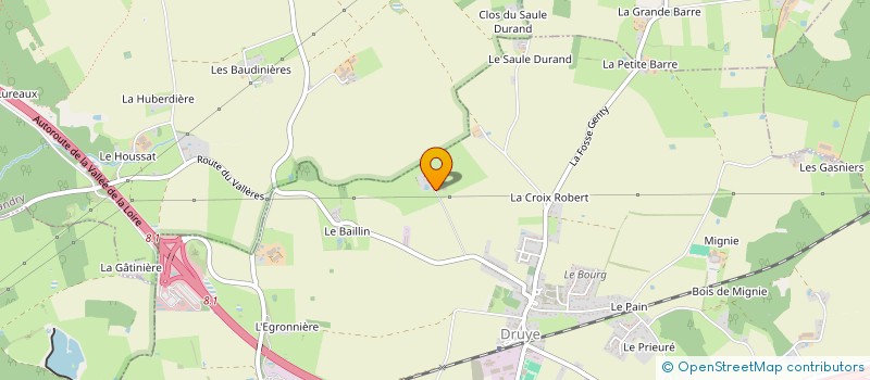 localisation de l'entreprise SCI DEGRAEVE MALLET  DRUYE