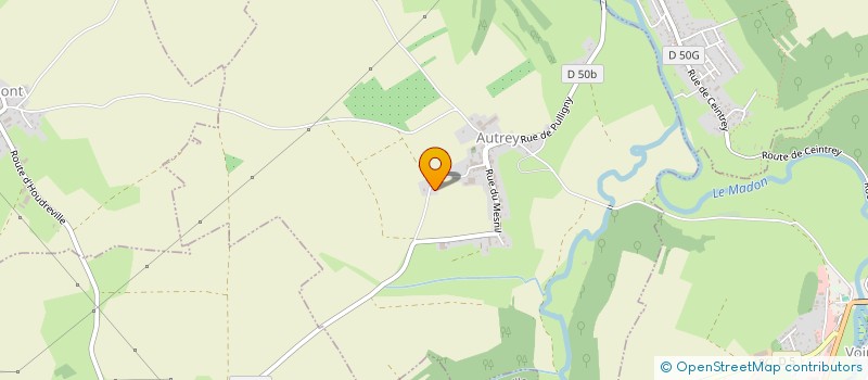 localisation de l'entreprise SCI DEGRANGE  AUTREY