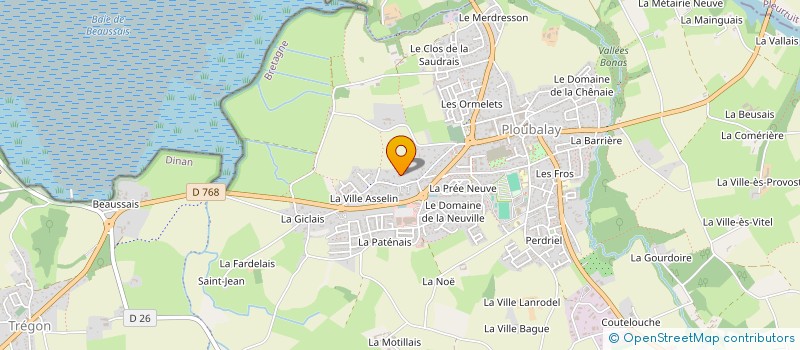 localisation de l'entreprise SCI DEGUEM  BEAUSSAIS-SUR-MER