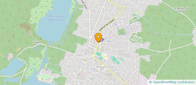 localisation de l'entreprise SCI DEGUILHEM  BISCARROSSE