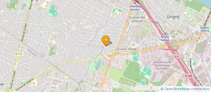 localisation de l'entreprise SCI DEGUISE à VIRY-CHATILLON