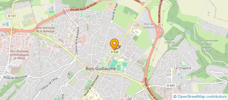 localisation de l'entreprise SCI DEGVOG à BOIS-GUILLAUME