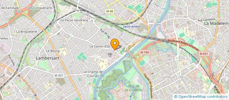 localisation de l'entreprise SCI DEHAENE FAMILY à LAMBERSART