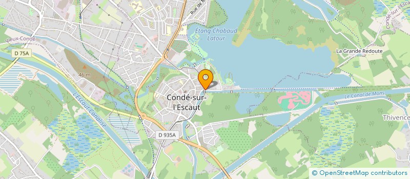 localisation de l'entreprise SCI DEHAINE  CONDE-SUR-L'ESCAUT