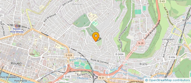 localisation de l'entreprise SCI DEHAIS à ROUEN