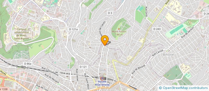 localisation de l'entreprise SCI DEHAPIOT à ROUEN