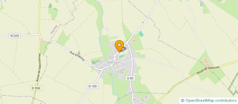 localisation de l'entreprise SCI DEHAYNIN à VERTAIN