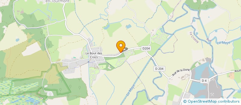 localisation de l'entreprise SCI DEHEDIN SANTERRE  SAINT-QUENTIN-EN-TOURMONT