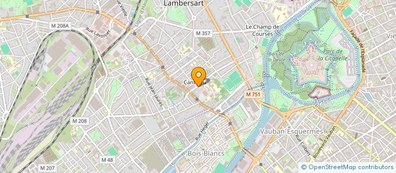 localisation de l'entreprise SCI DEHEEGER-MONTOIS-GRAVELINES à LAMBERSART