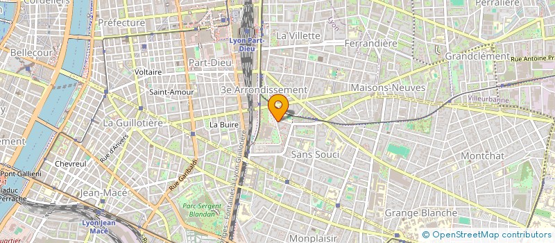 localisation de l'entreprise SCI DEHEN  LYON