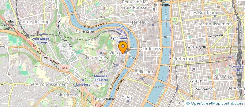 localisation de l'entreprise SCI DEHERVE LENOIR  LYON