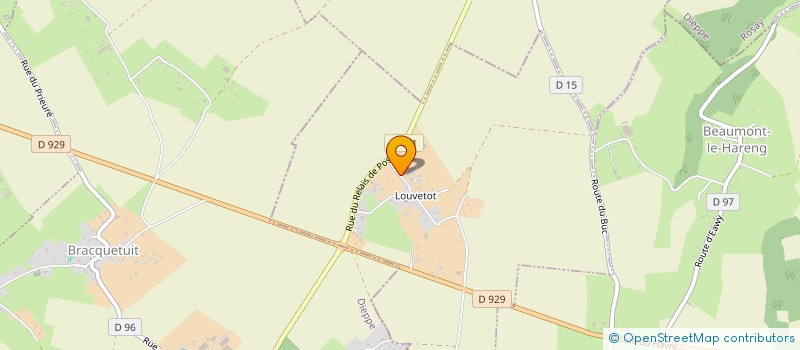 localisation de l'entreprise SCI DEHOSSE  GRIGNEUSEVILLE