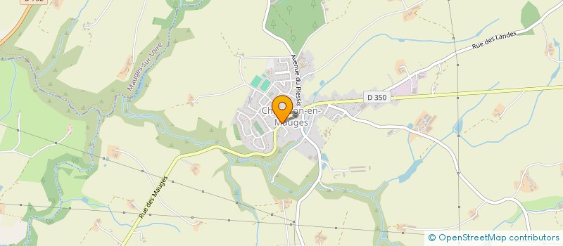 localisation de l'entreprise SCI DEHRA  MAUGES-SUR-LOIRE