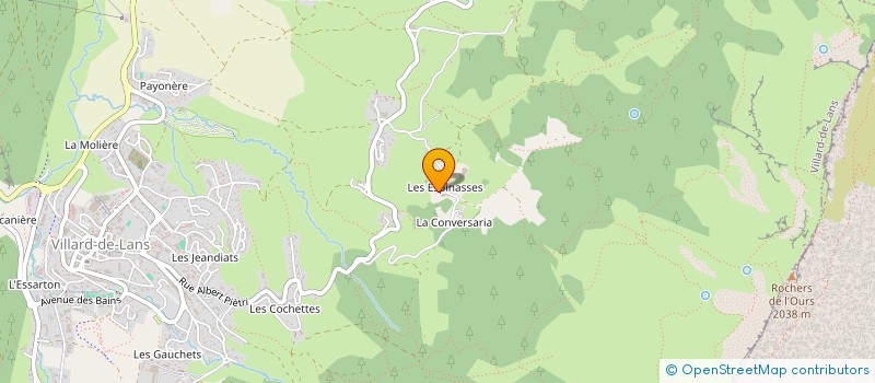 localisation de l'entreprise SCI DEI  VILLARD-DE-LANS