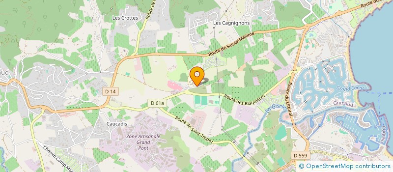 localisation de l'entreprise SCI DEI RENCONTRA à GRIMAUD