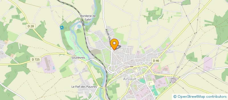 localisation de l'entreprise SCI DEIX  AIRVAULT