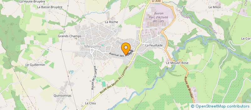 localisation de l'entreprise SCI DEJA  MESSIMY