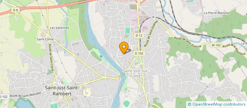 localisation de l'entreprise SCI DEJAL  SAINT-JUST-SAINT-RAMBERT