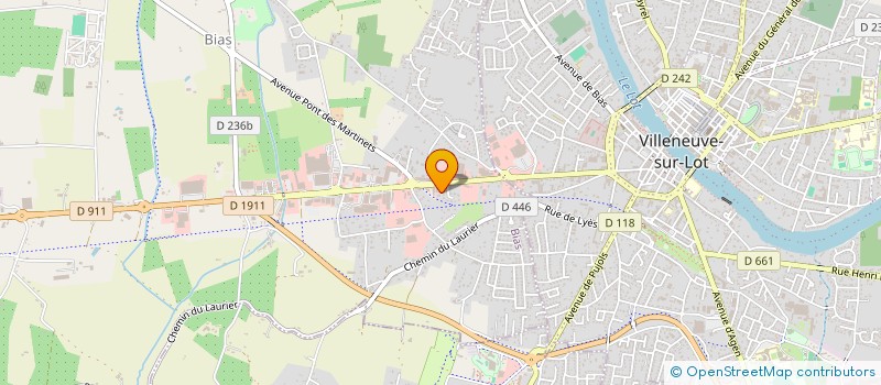 localisation de l'entreprise SCI DEJANCO  BIAS