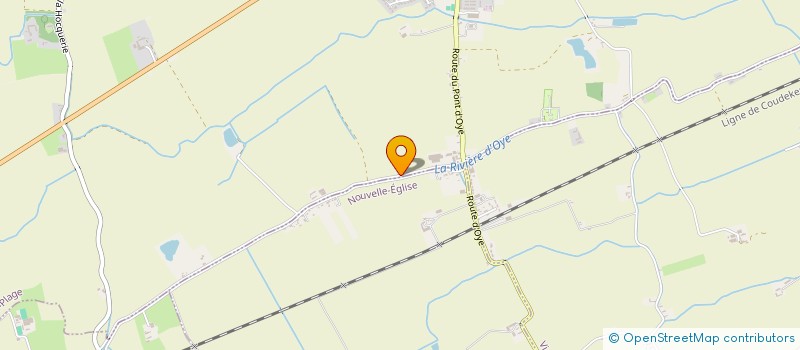 localisation de l'entreprise SCI DEJARDIN  OYE-PLAGE