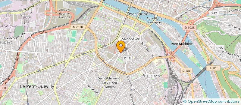 localisation de l'entreprise SCI DEJAROBA  ROUEN