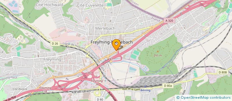 localisation de l'entreprise SCI DEJE  ROSBRUCK