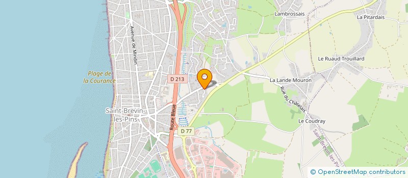 localisation de l'entreprise SCI DEJEM à SAINT-BREVIN-LES-PINS