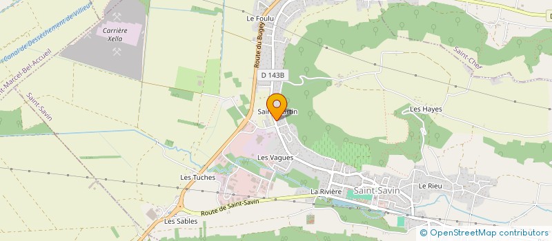 localisation de l'entreprise SCI DEJUMA 43 à SAINT-SAVIN