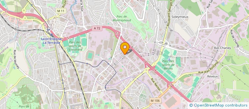 localisation de l'entreprise SCI DEJUMO  SAINT-ETIENNE