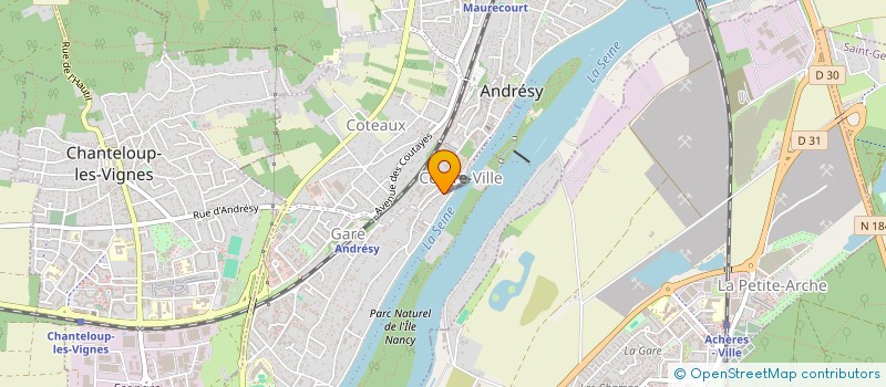 localisation de l'entreprise SCI DEKA  ANDRESY