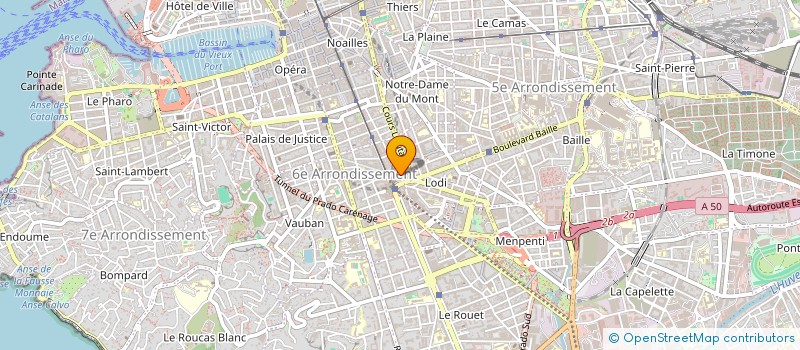 localisation de l'entreprise SCI DEKEL à MARSEILLE