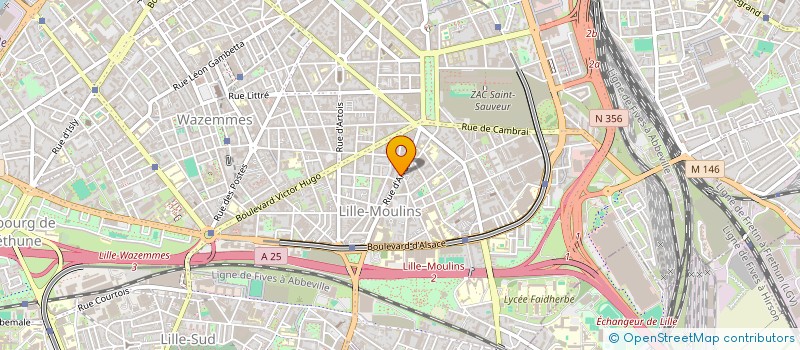 localisation de l'entreprise SCI DEKHI à LILLE