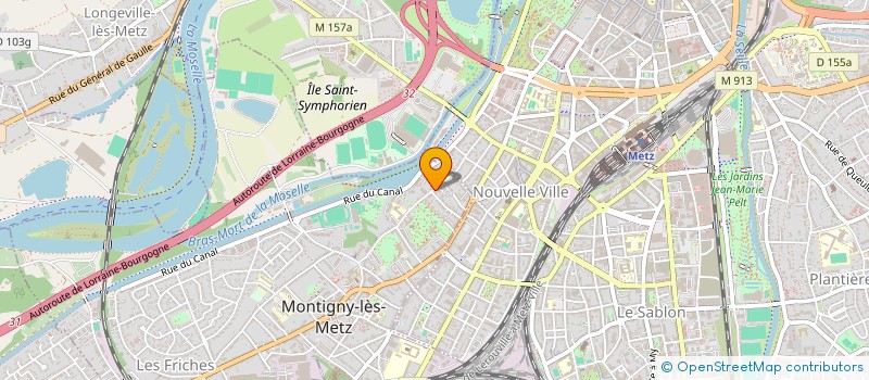 localisation de l'entreprise SCI DEKKAR à MONTIGNY-LES-METZ