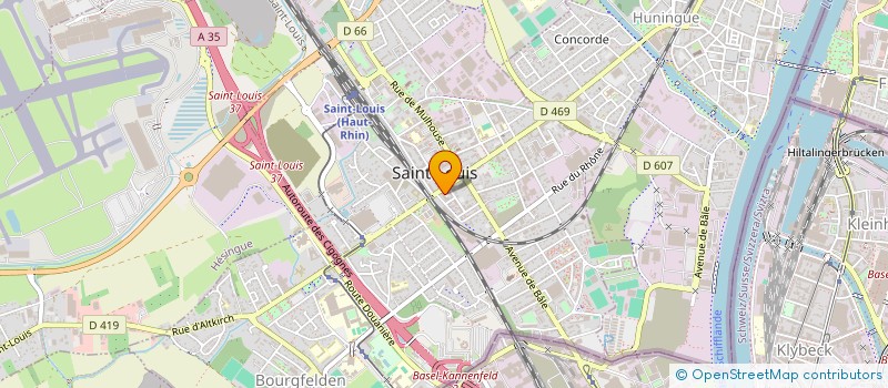 localisation de l'entreprise SCI DEKYMI  SAINT-LOUIS