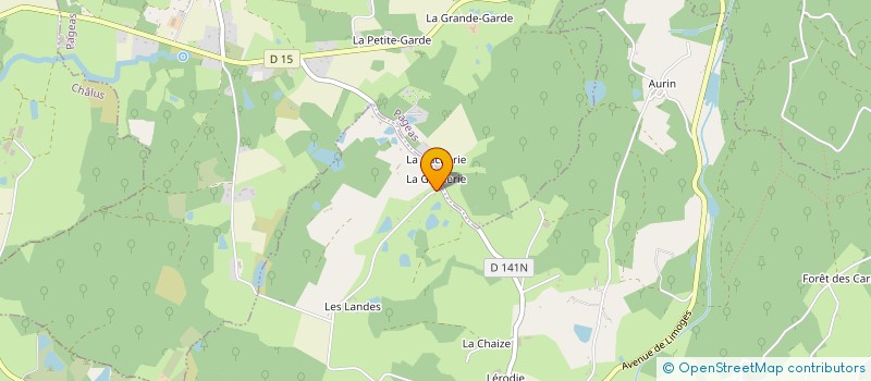 localisation de l'entreprise SCI DEL 4 à BUSSIERE-GALANT