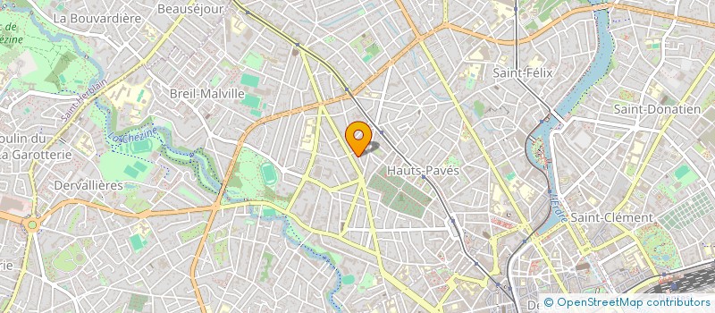 localisation de l'entreprise SCI DEL  NANTES